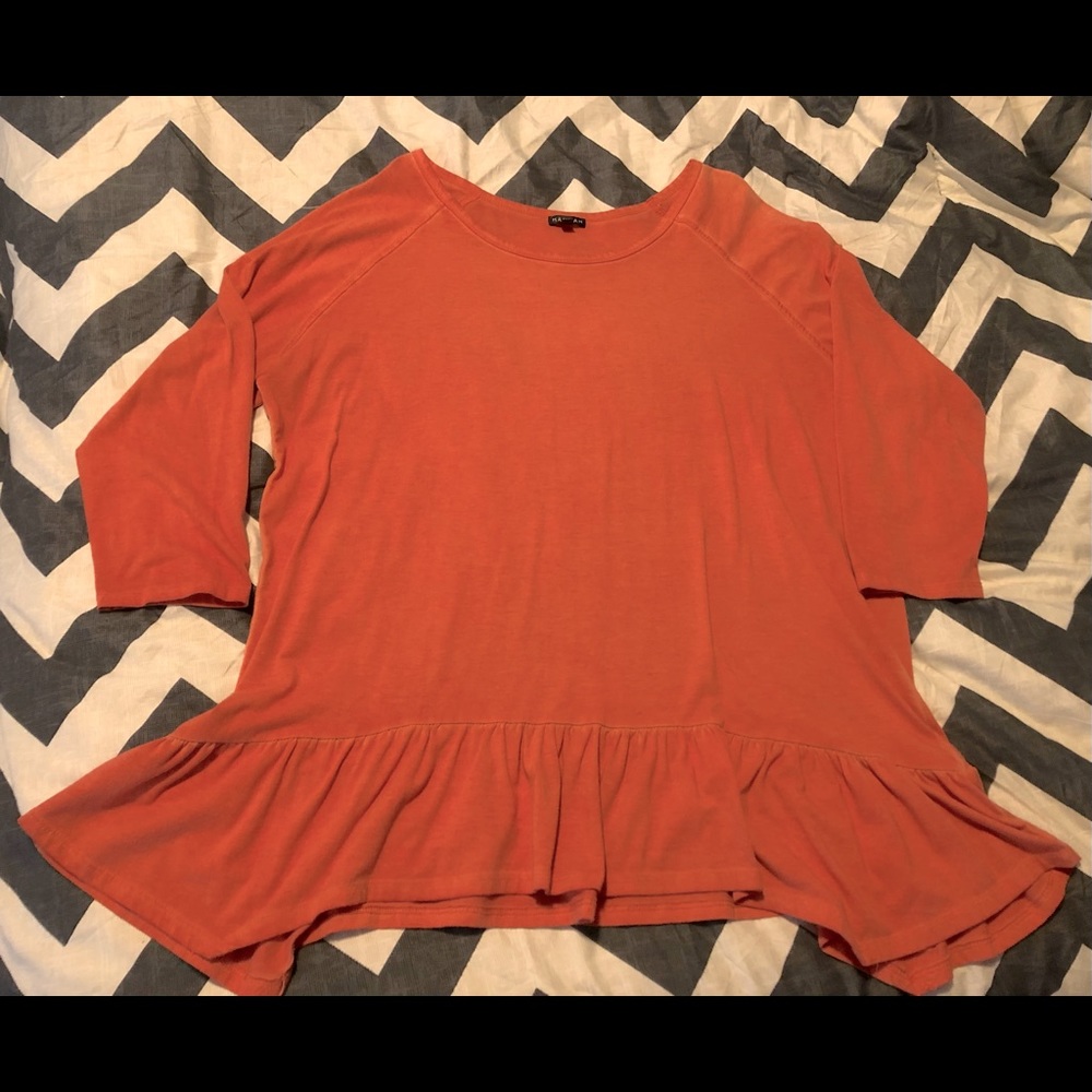 Womens XL Orange Shirt